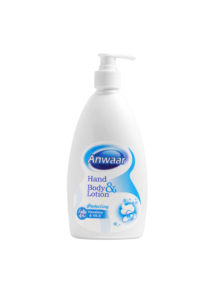 Anwaar Hand and Body Lotion with Vaseline and Vitamin E (500ml)