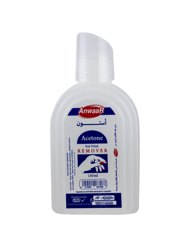 Acetone Nail Color Remover for Fast and Effective Use (150ml)