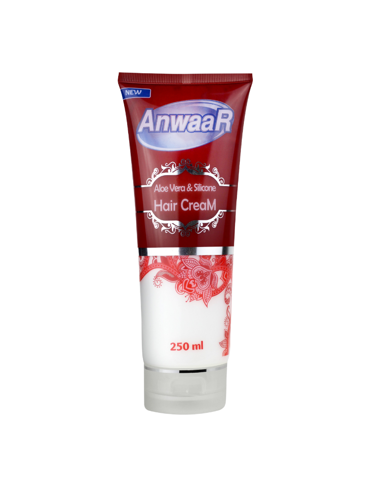 Anwaar Hair Cream with Aloe Vera and Silicone (250ml)