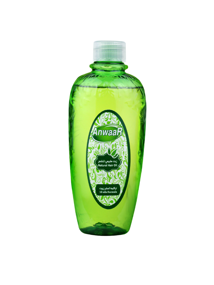 Anwaar Hair Oil Ten Oils Formula for Strong Healthy Hair (250ml)