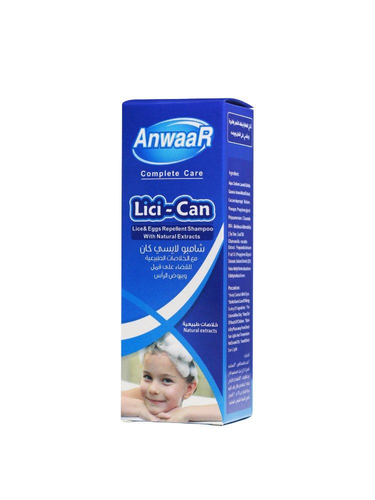 Lici Can Natural Lice and Egg Repellent Shampoo (110ml)