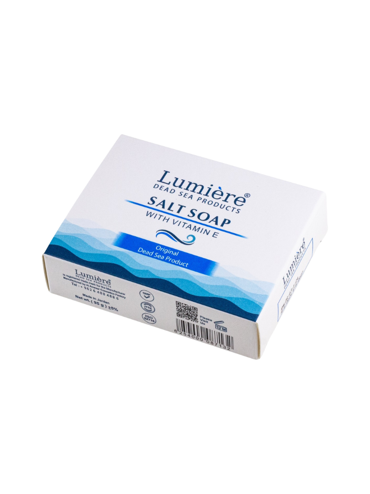 Lumiere Salt Soap with Vitamin E (95g)