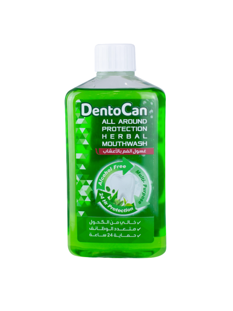 DentoCan Herbal Mouthwash – Fresh Breath & Gum Care (530ml)
