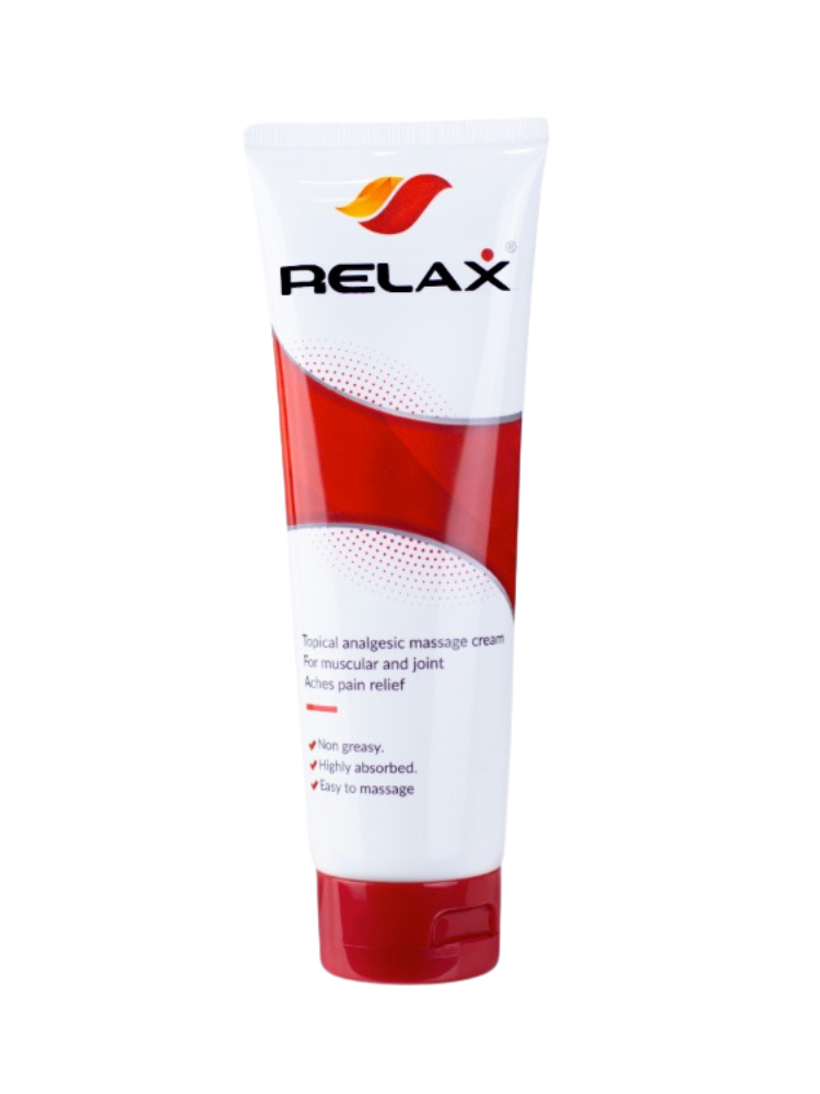 Relax Topical Analgesic Cream for Muscle & Joint Pain (100ml)