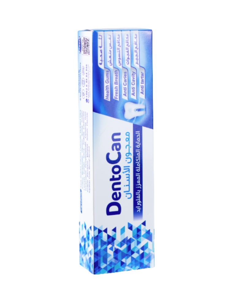 DentoCan Fluoride Toothpaste – Cavity & Gum Protection (75ml)