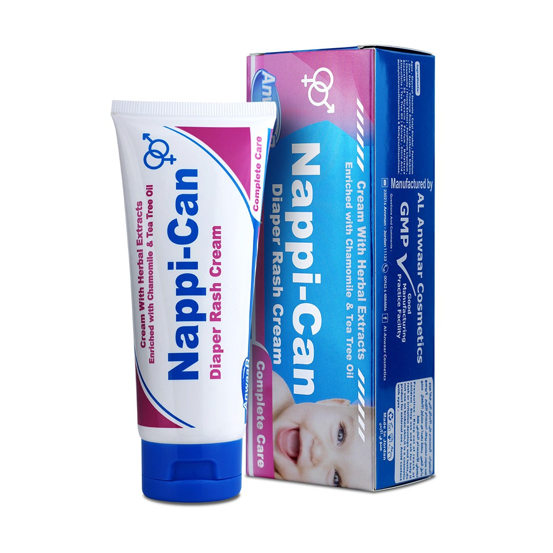 Anwaar Nappi-Can Diaper Rash Cream – Gentle Healing (100ml)